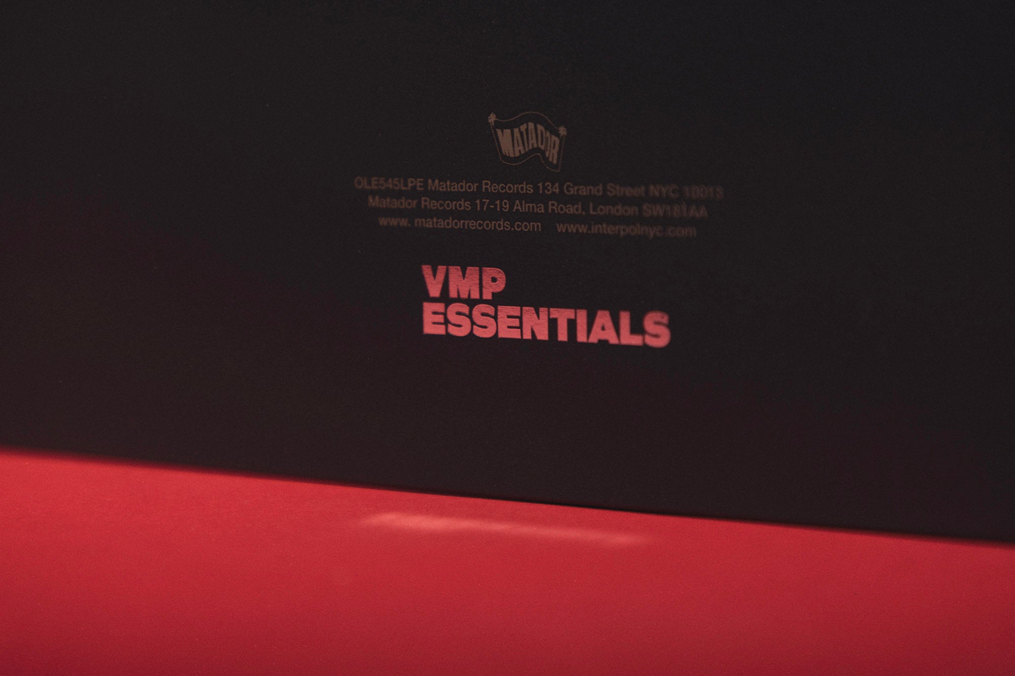 Interpol 'Turn On The Bright Lights' - Vinyl Me, Please