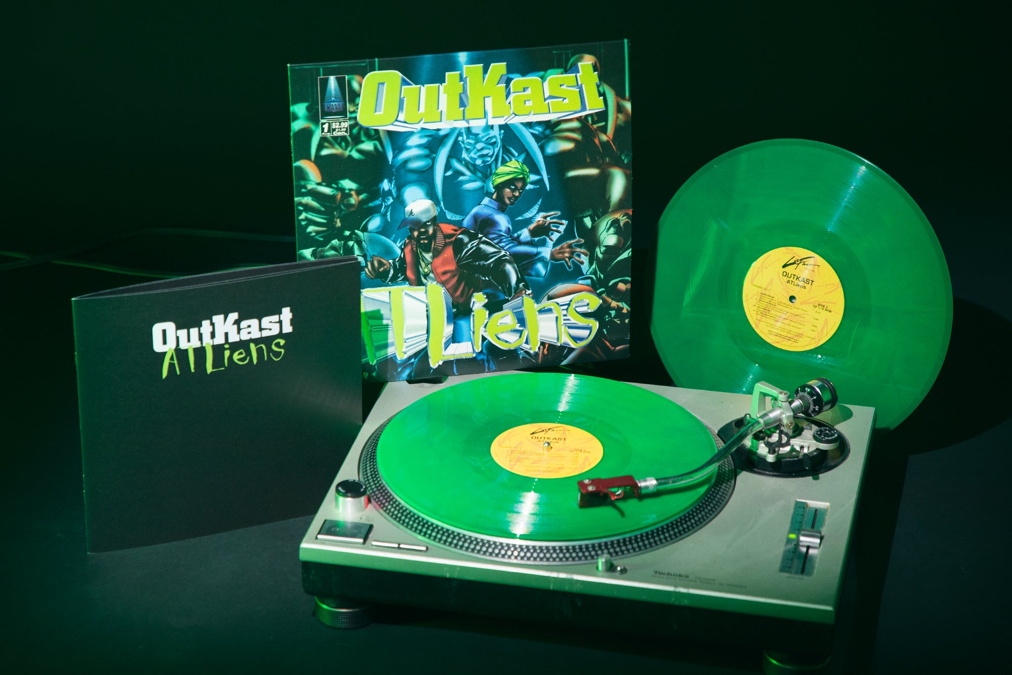 NEW! OutKast - orders ATLiens Limited Edition blue/green VMP vinyl LP